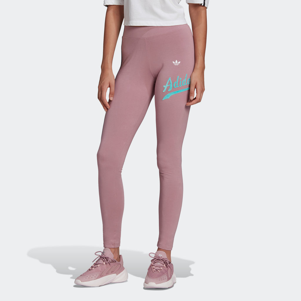 adidas Originals Girl's Leggings Solid Glory Pink Large : :  Clothing, Shoes & Accessories