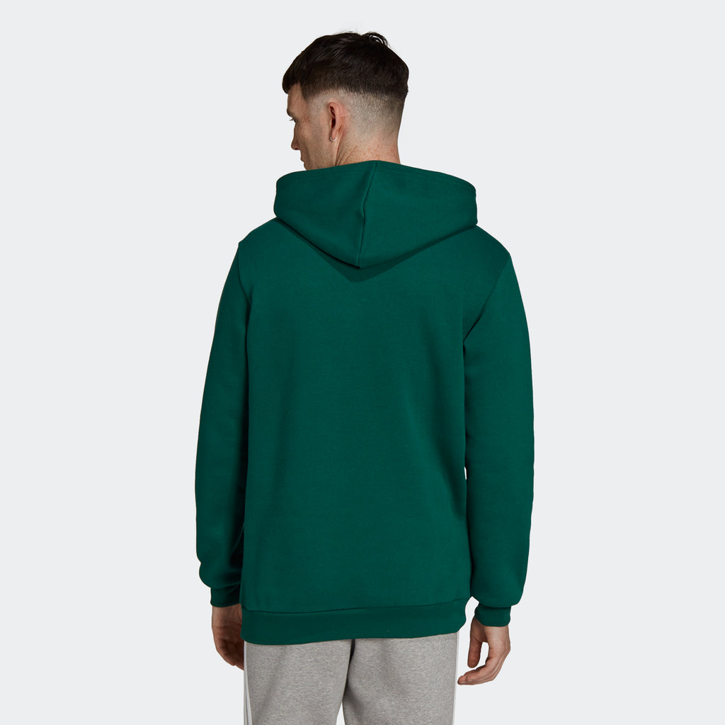 Men’s adidas Originals Adicolor Essentials Trefoil Hoodie Collegiate Green