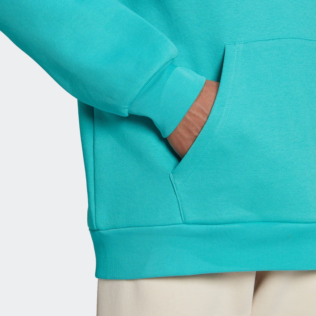 Men’s adidas Originals Adicolor Essentials Trefoil Hoodie Semi Mint Rush