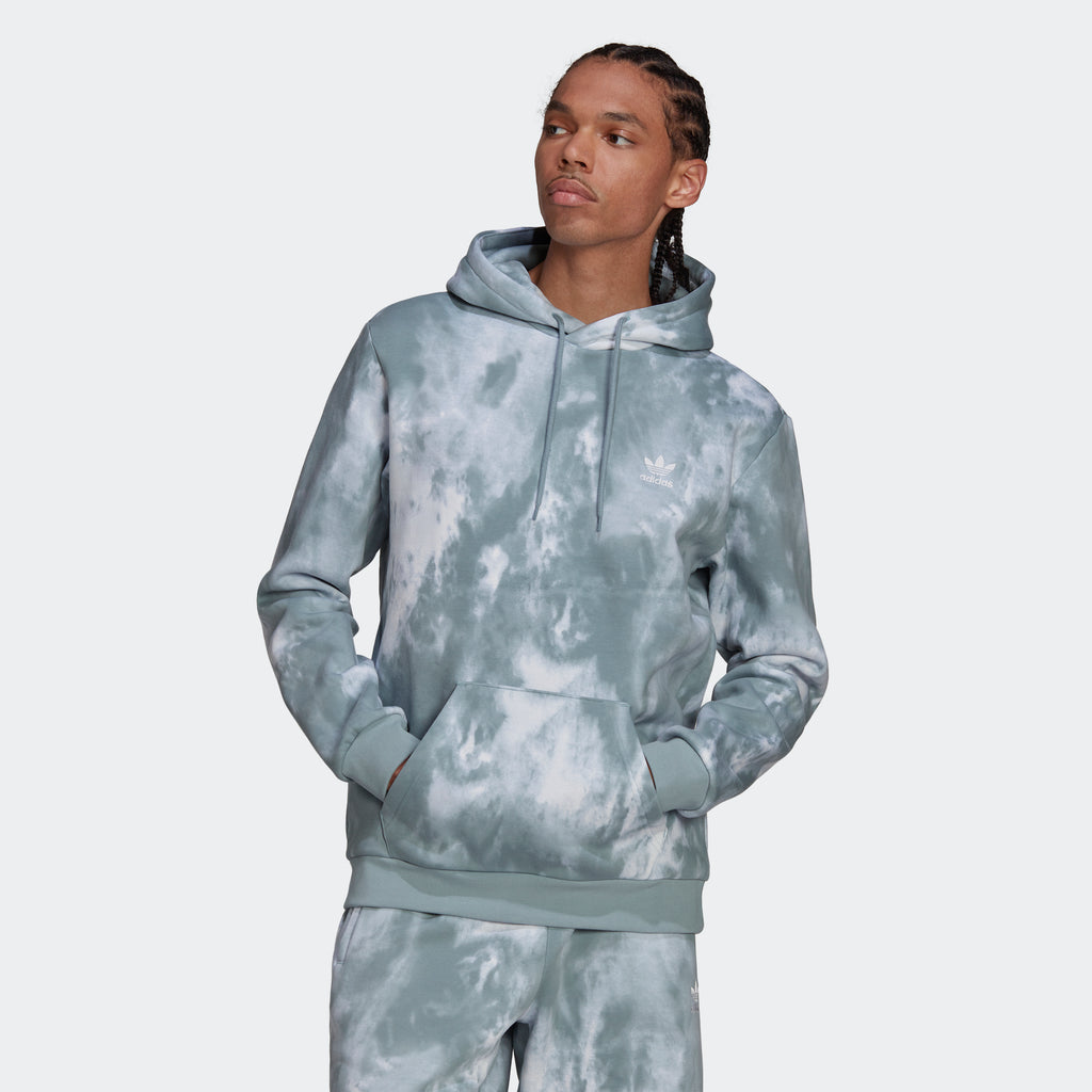 Men’s adidas Originals Adicolor Essentials Trefoil Hoodie Magic Grey
