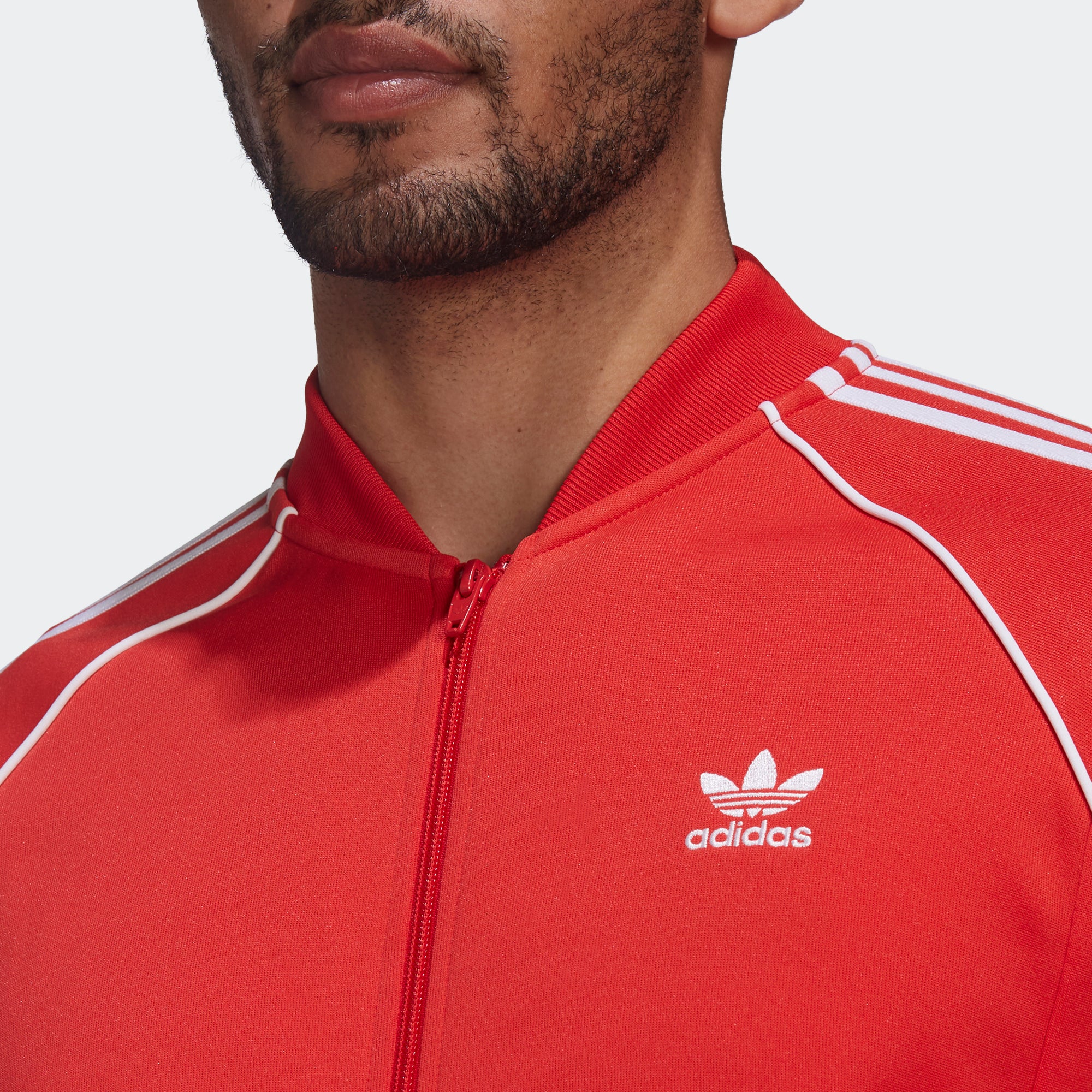 Jacket | Chicago City Track Sports Red SST adidas Primeblue HF2124