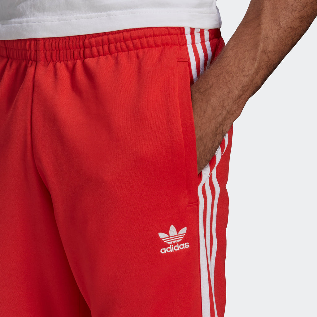 Men's adidas Originals Adicolor Classics Primeblue SST Track Pants Vivid Red