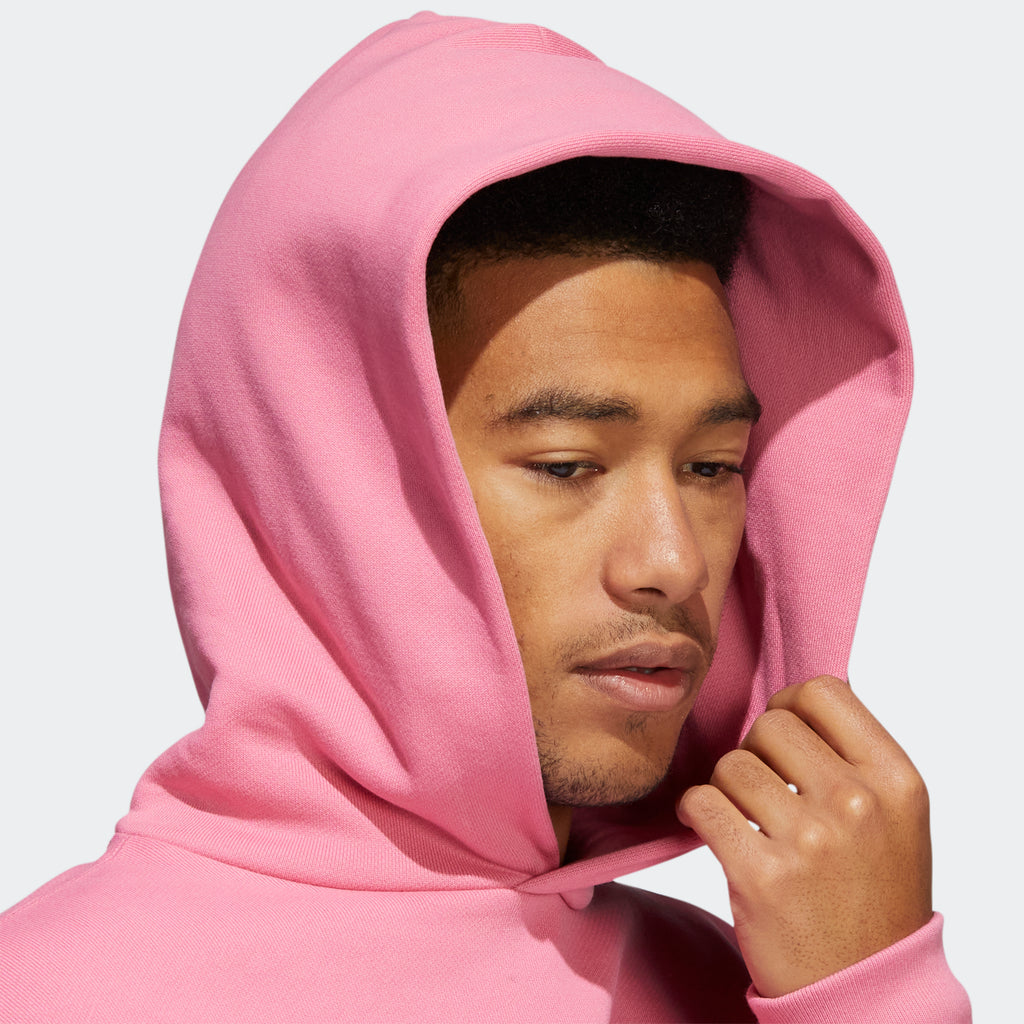 Unisex adidas Originals Pharrell Williams Basics Hoodie Rose Tone