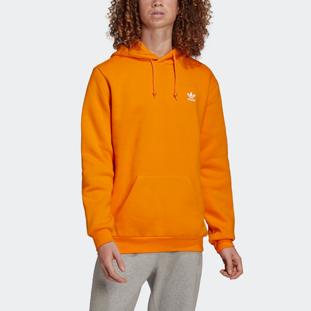 Men’s adidas Originals Adicolor Essentials Trefoil Hoodie Bright Orange