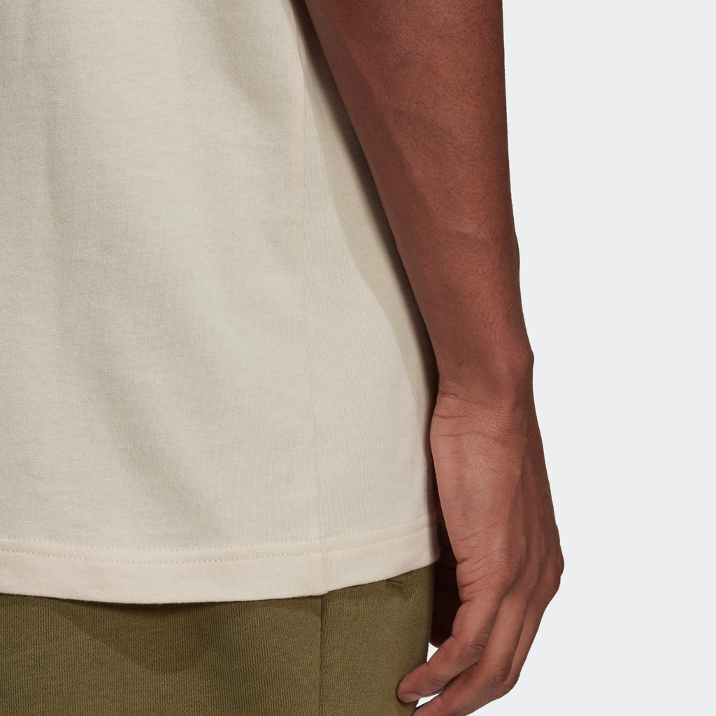 Men's adidas Originals Trefoil Linear T-Shirt Linen