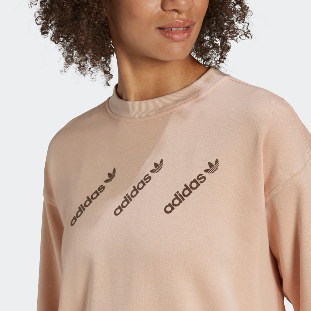 Women's adidas Originals Crew Sweatshirt Halo Blush