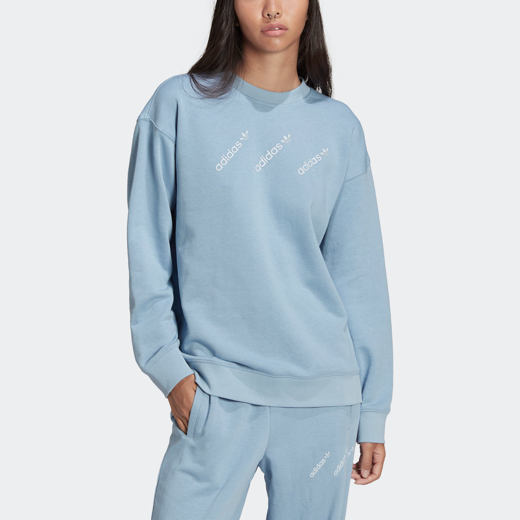Women's adidas Originals Crew Sweatshirt Ambient Sky