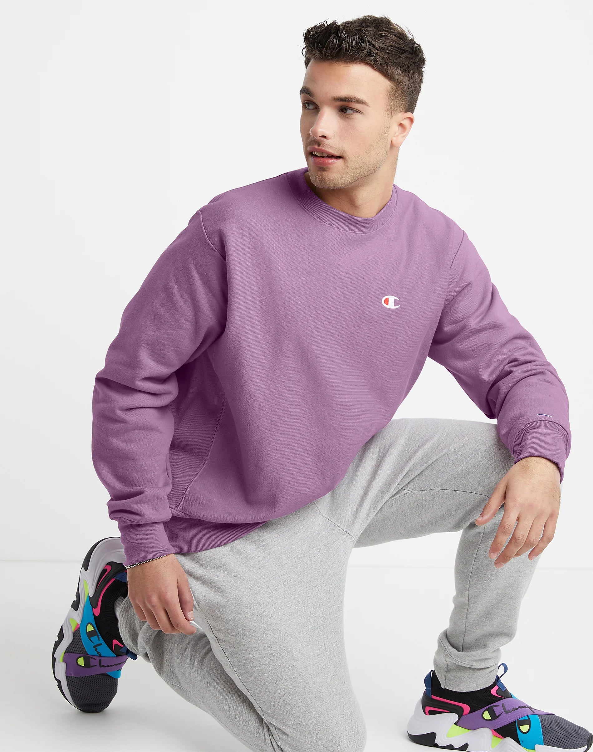 Lavender 2025 champion sweatshirt