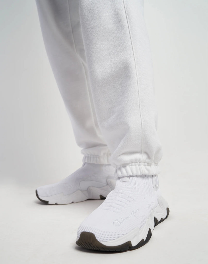 Women's Champion Reverse Weave Oversized Sweatpants White