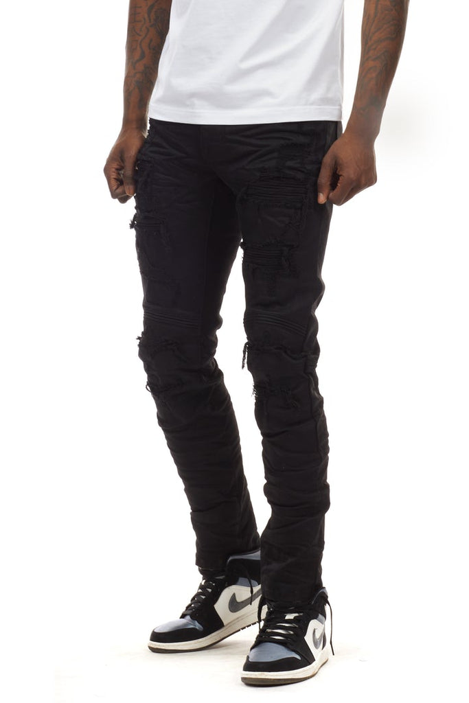 Men's Smoke Rise Engineered Fashion Jeans Jet Black