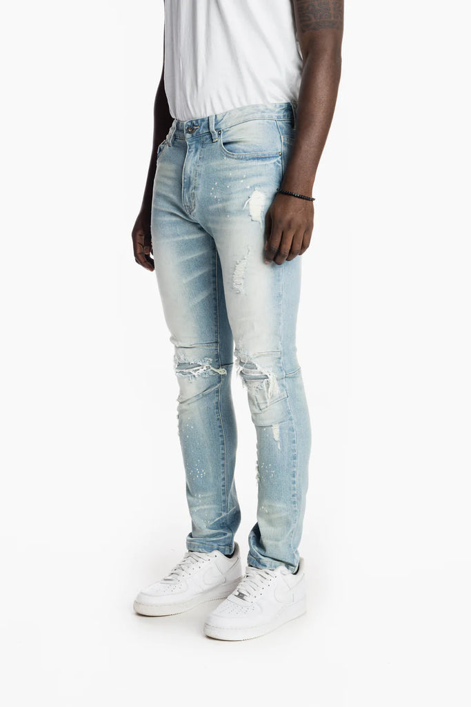 Men's Smoke Rise Rip & Repair Jeans Harper Blue