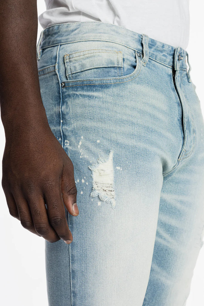 Men's Smoke Rise Rip & Repair Jeans Harper Blue