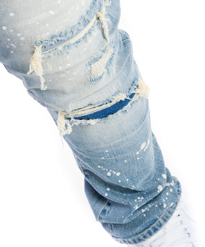 Men's Smoke Rise Rip & Repair Jeans Brighton Blue