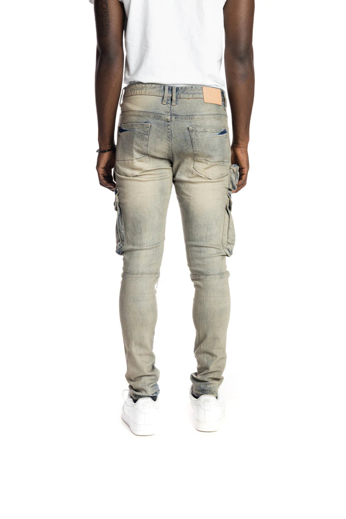 Men's Smoke Rise Multipocket Fashion Jeans Goblin Blue