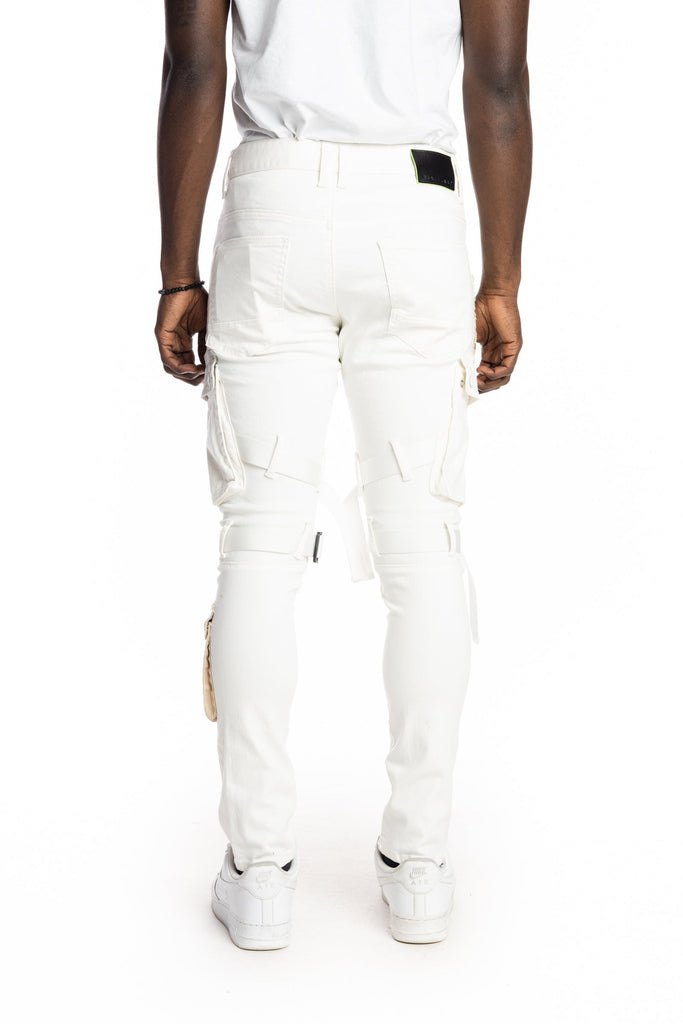 Men's Smoke Rise Multipocket Twill Fashion Pants Off White