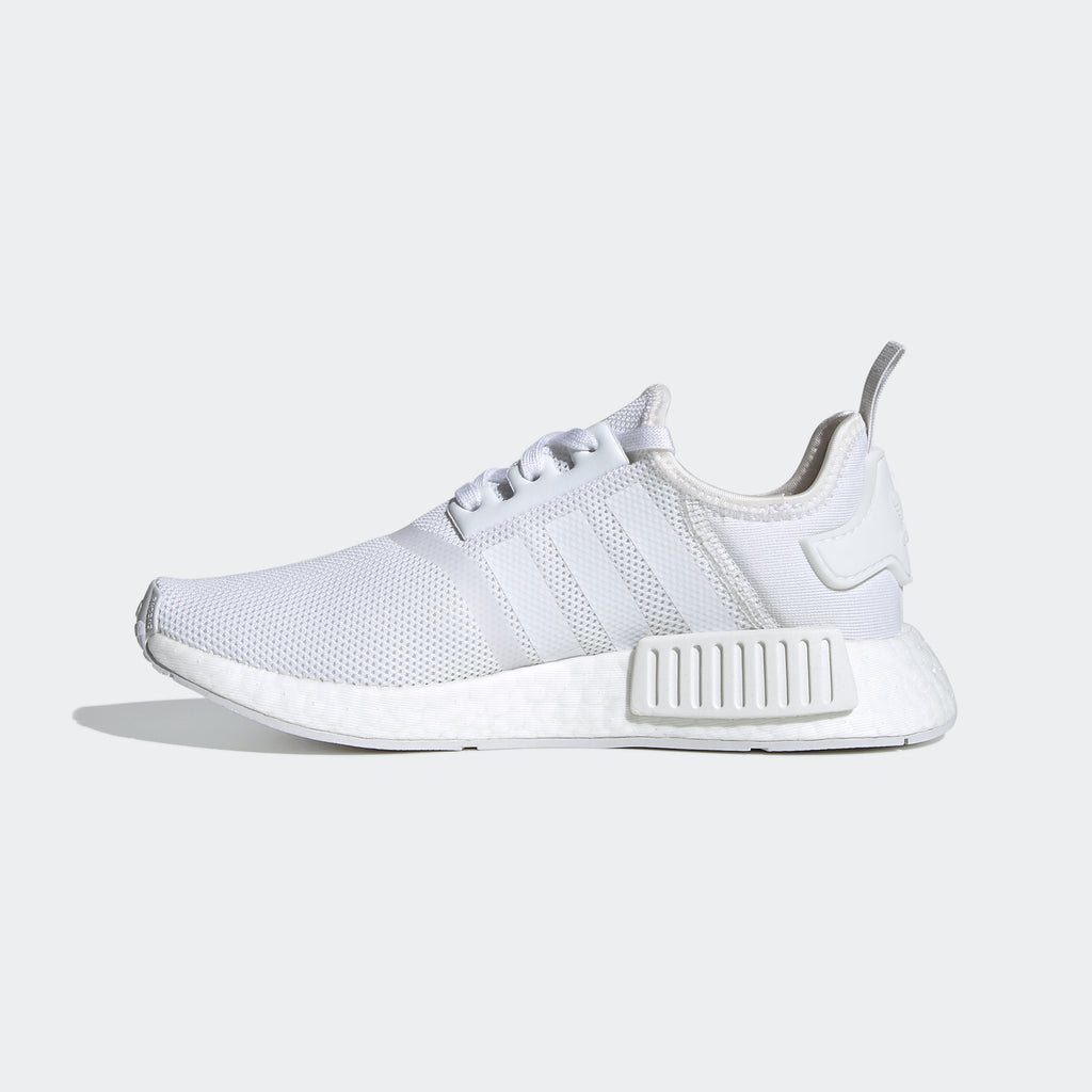 Kid's adidas Originals NMD_R1 Shoes White FW0432 | Chicago City Sports | interior side view
