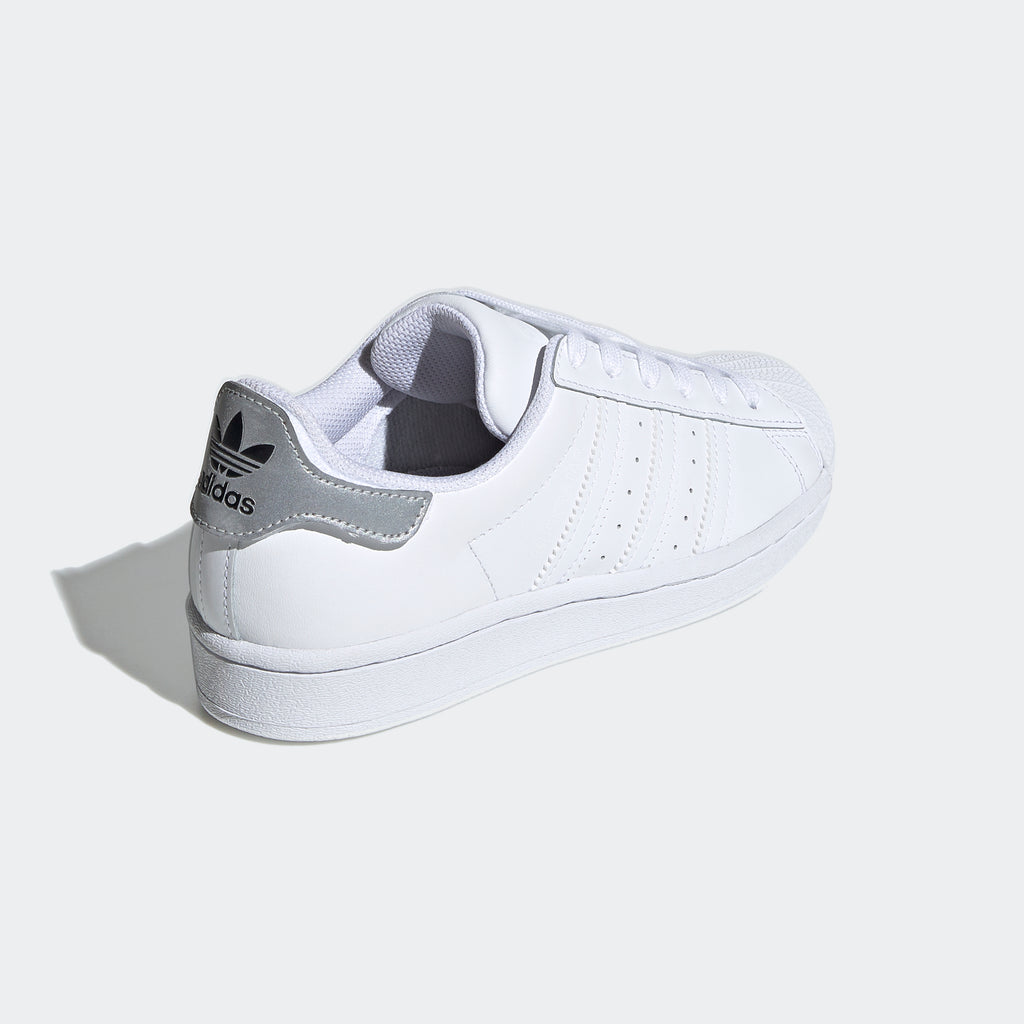 Kids' adidas Originals Superstar Shoes White