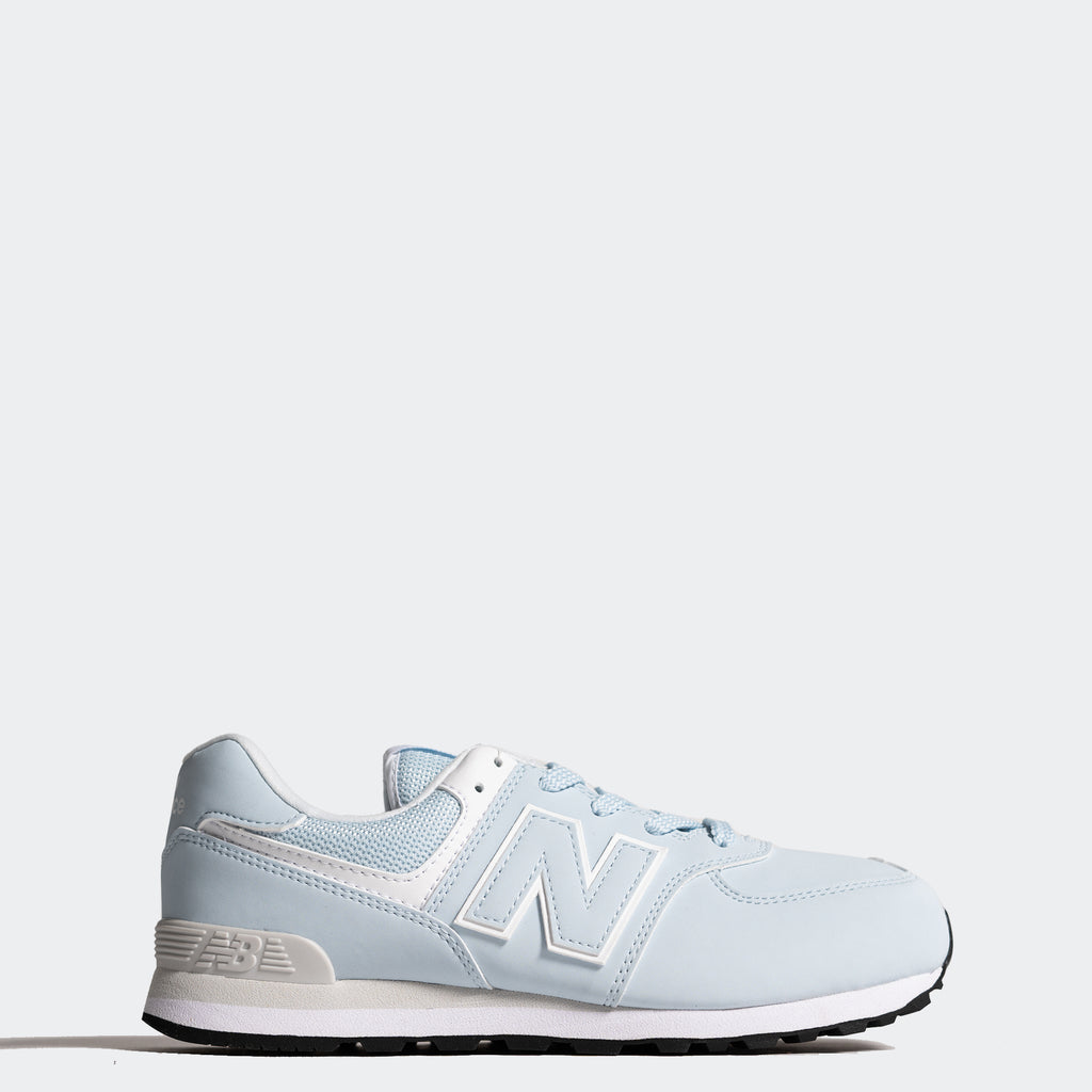 Kids' New Balance 574 Shoes Morning Tide (Wide)