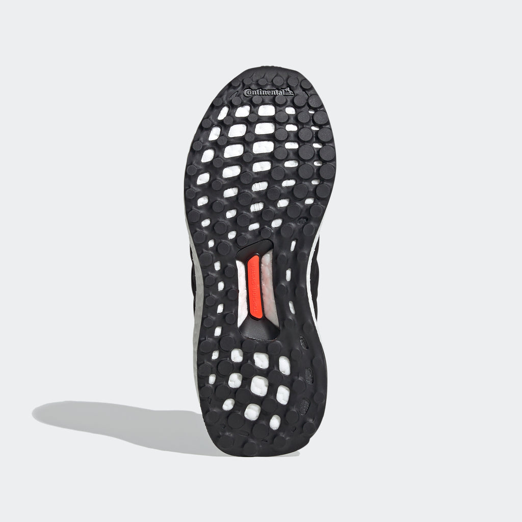 Kids' adidas Originals Ultraboost DNA Running Shoes Black FX0227 | Chicago City Sports | bottom view