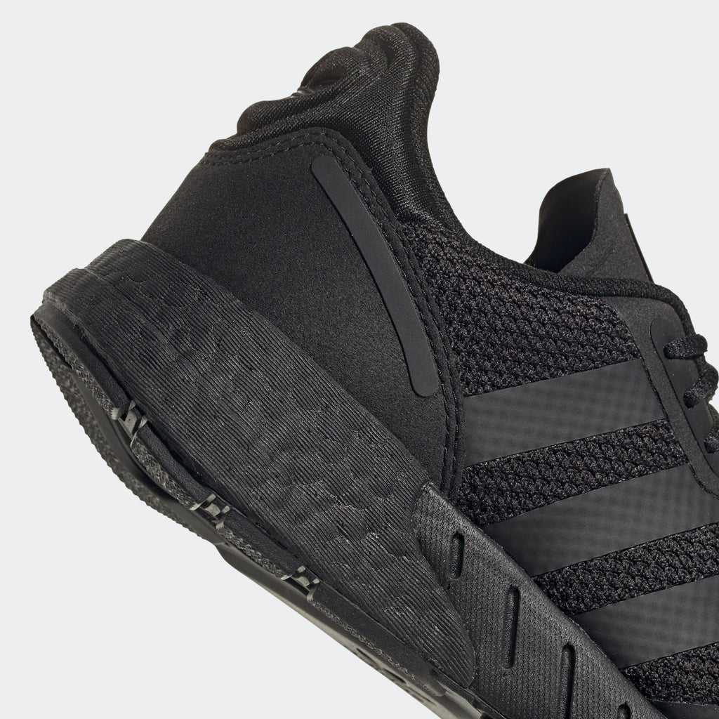 Kids' adidas ZX 1K Boost Shoes Black G58921 | Chicago City Sports | heel area view