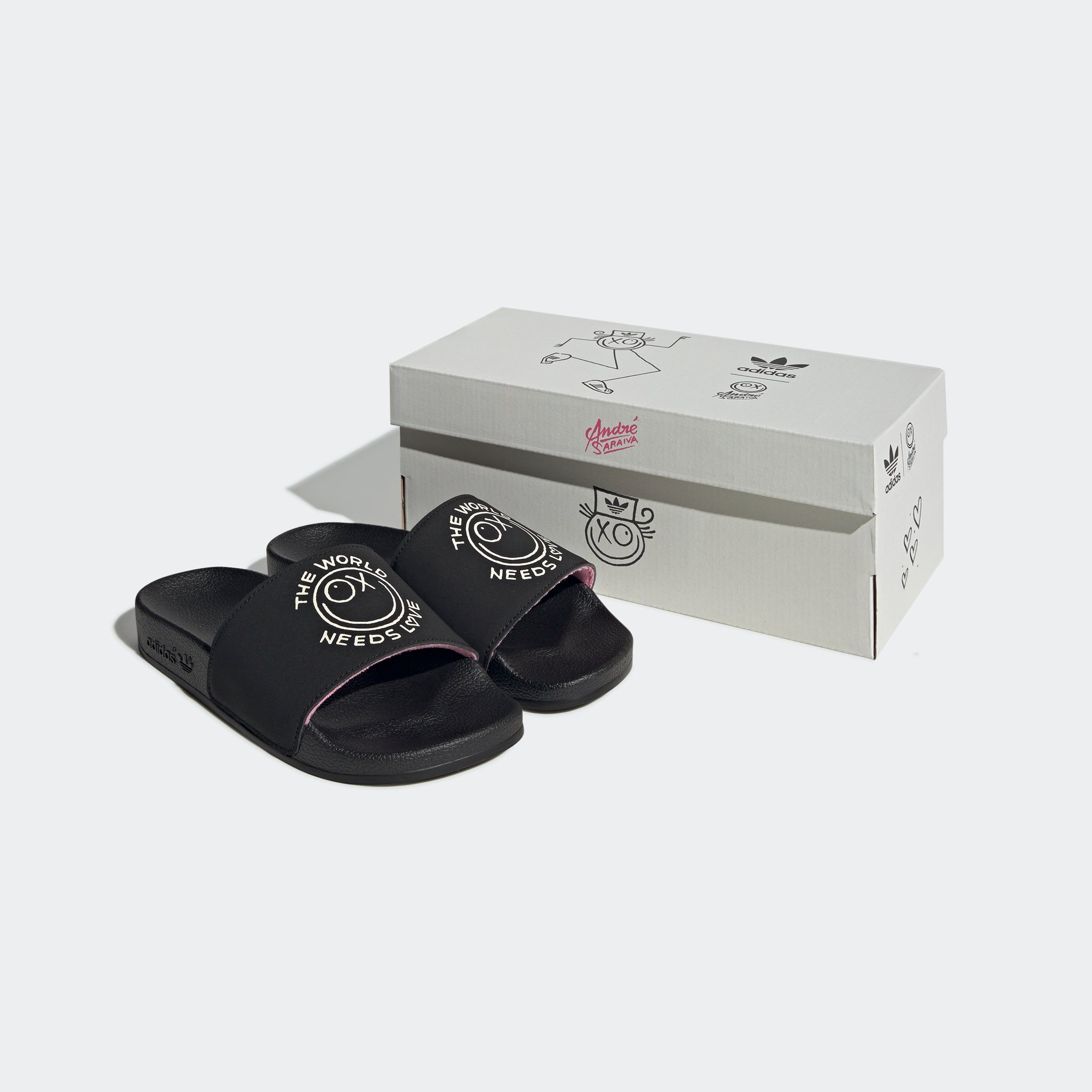 Adidas adilette box sale