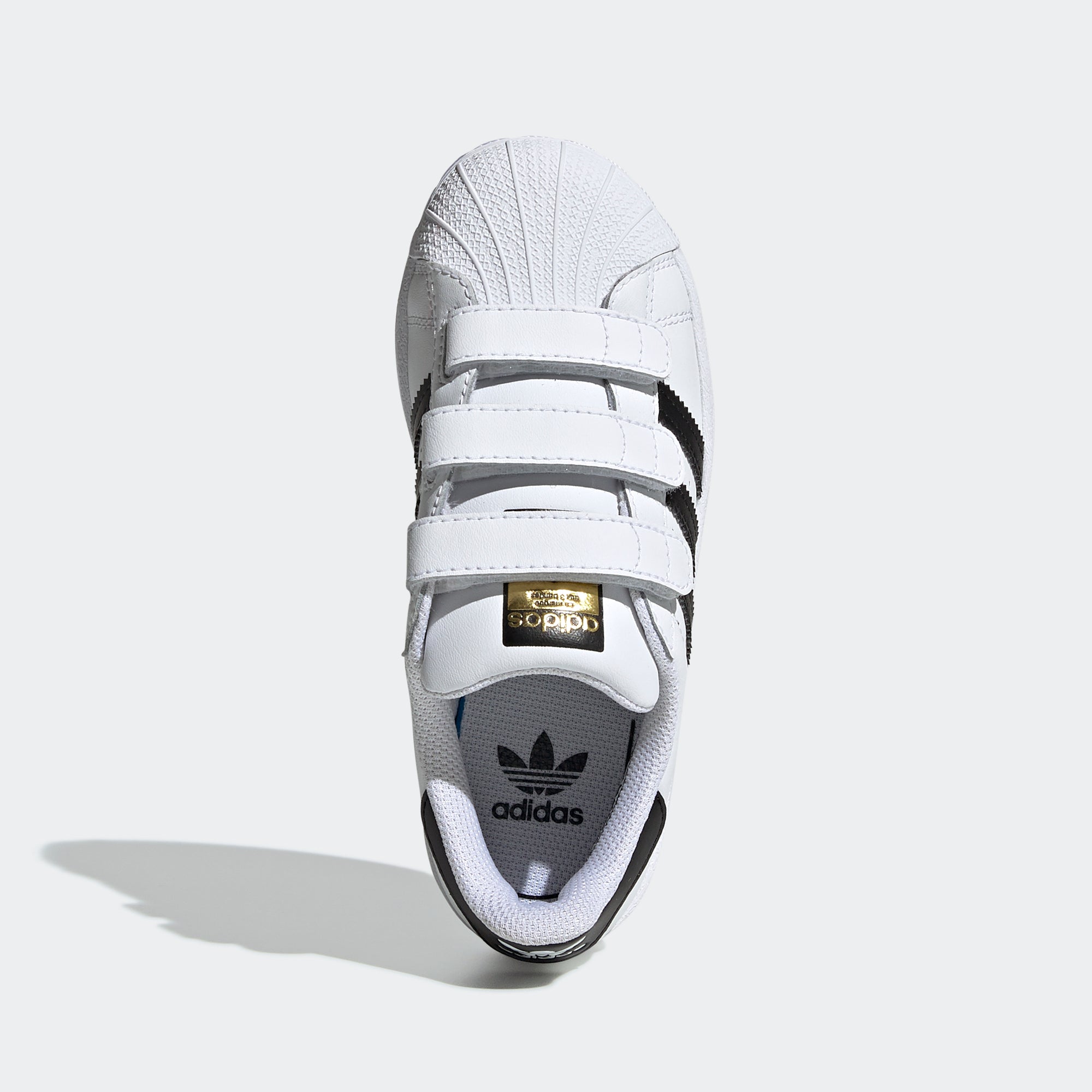 adidas Superstar Velcro Shoes White EF4838 | Chicago