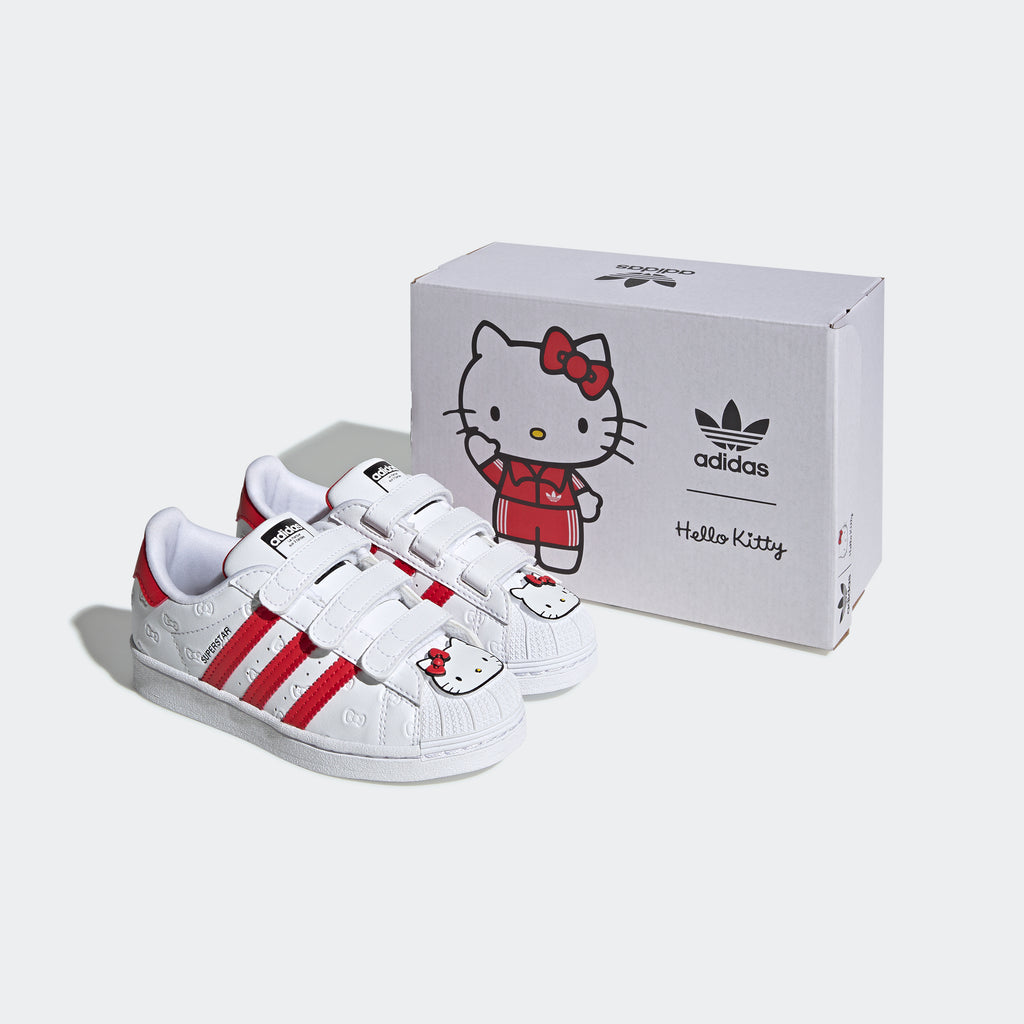 Little Kids adidas Originals Hello Kitty Superstar Shoes