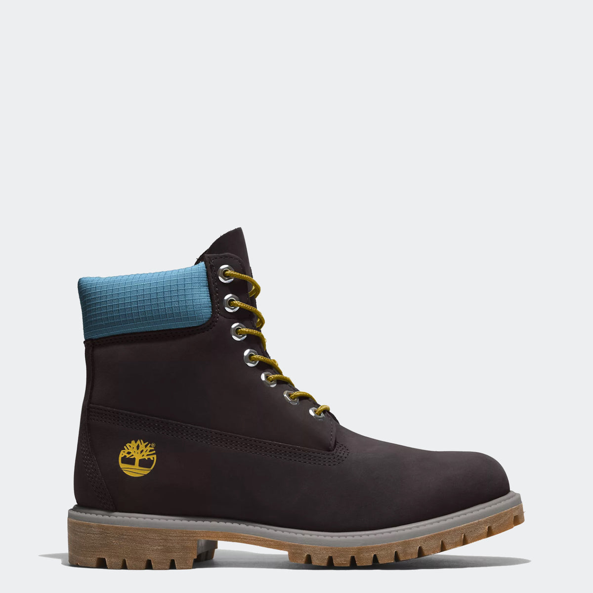 Timberland 6-Inch‎ Premium Boots Mens Navy Blue Tan Good Waterproof Nubuck Timberland 6 main image 4