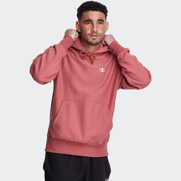 Champion life men's reverse weave pullover hoodie red hotsell