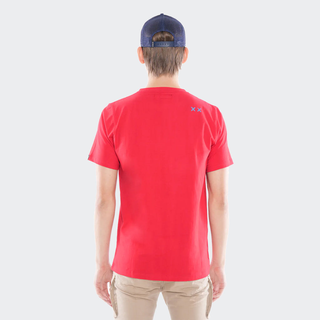 Men's Cult of Individuality 3D Clean Shimuchan Tee Red