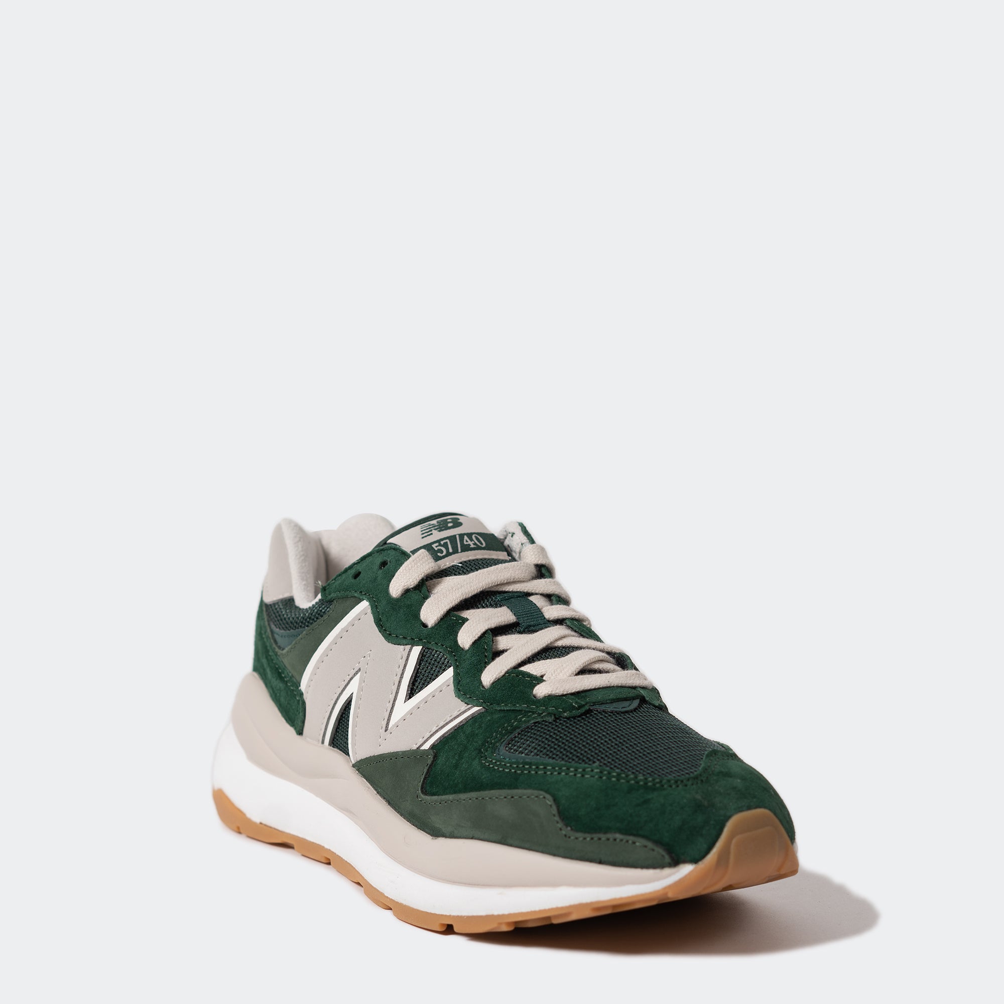 New balance green and white shoes Clearance