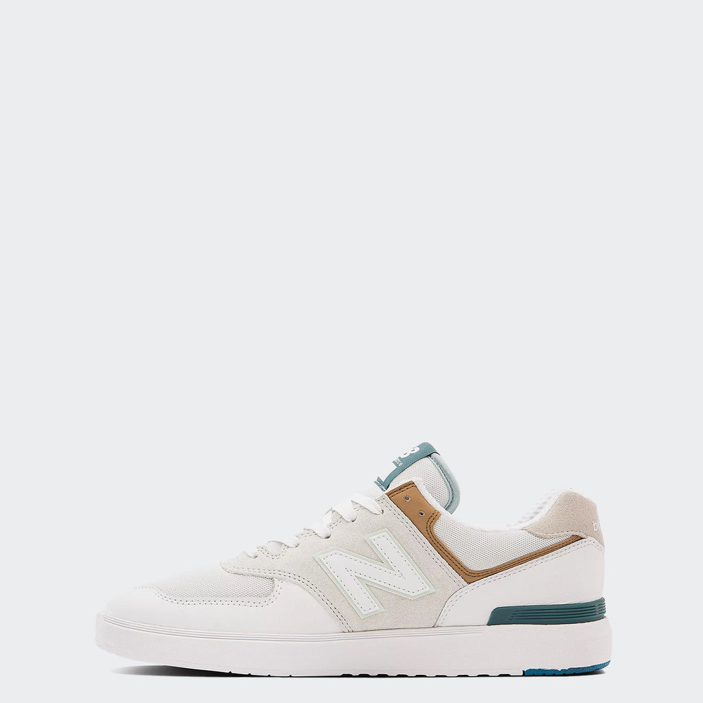 Men's New Balance All Coasts 574 Shoes White