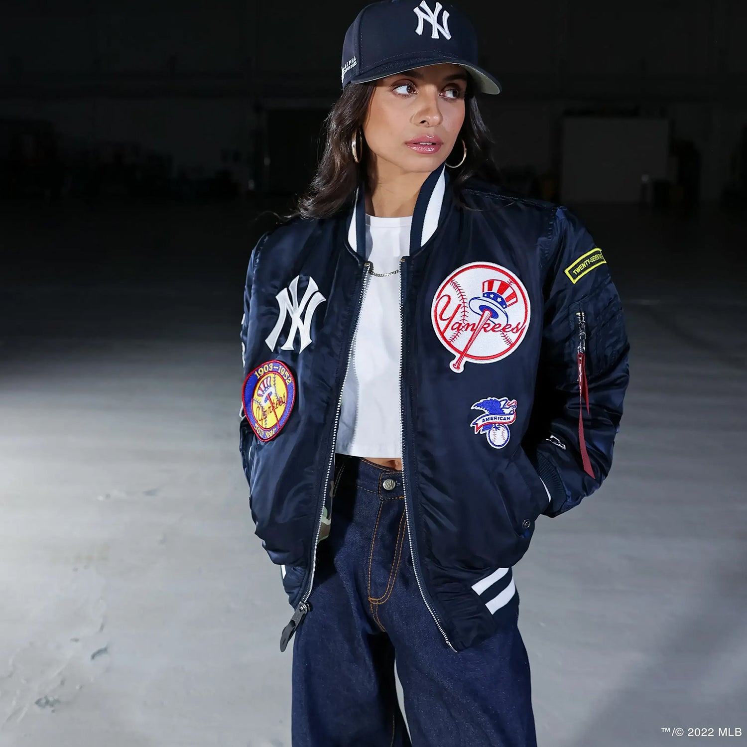 Alpha x New Era NY Yankees MA-1 Bomber Jacket | Chicago City Sports