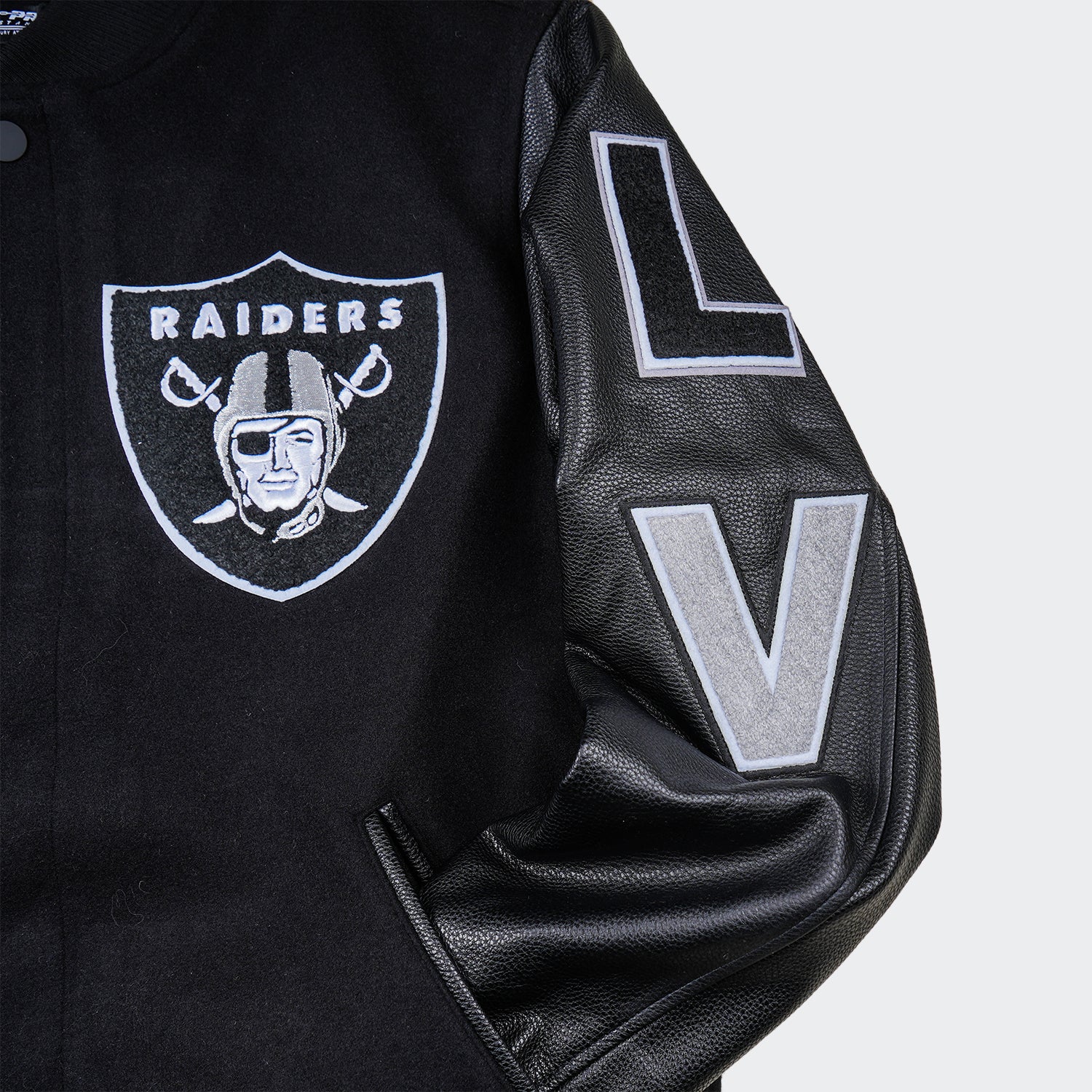 New Era Las Vegas Raiders Varsity Jacket Black