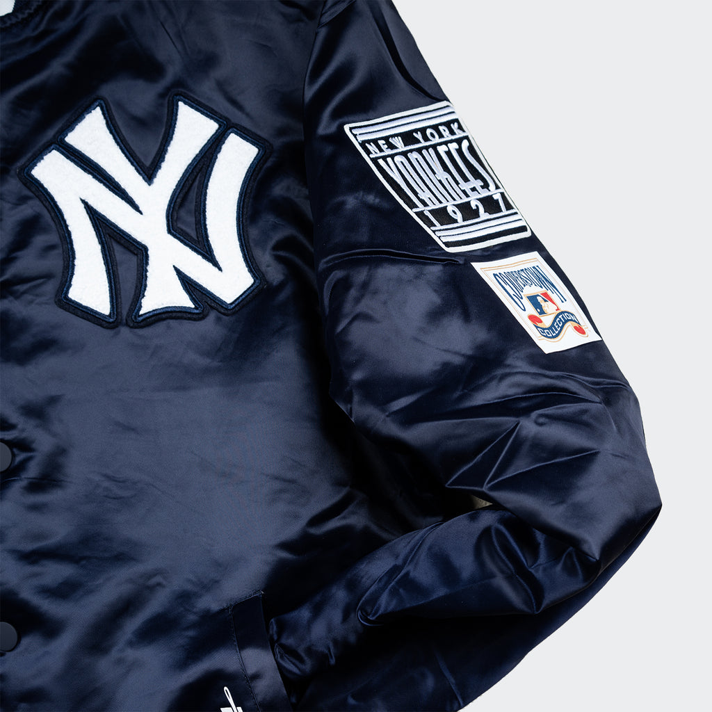 Men’s Pro Standard New York Yankees 1927 Satin Jacket Navy