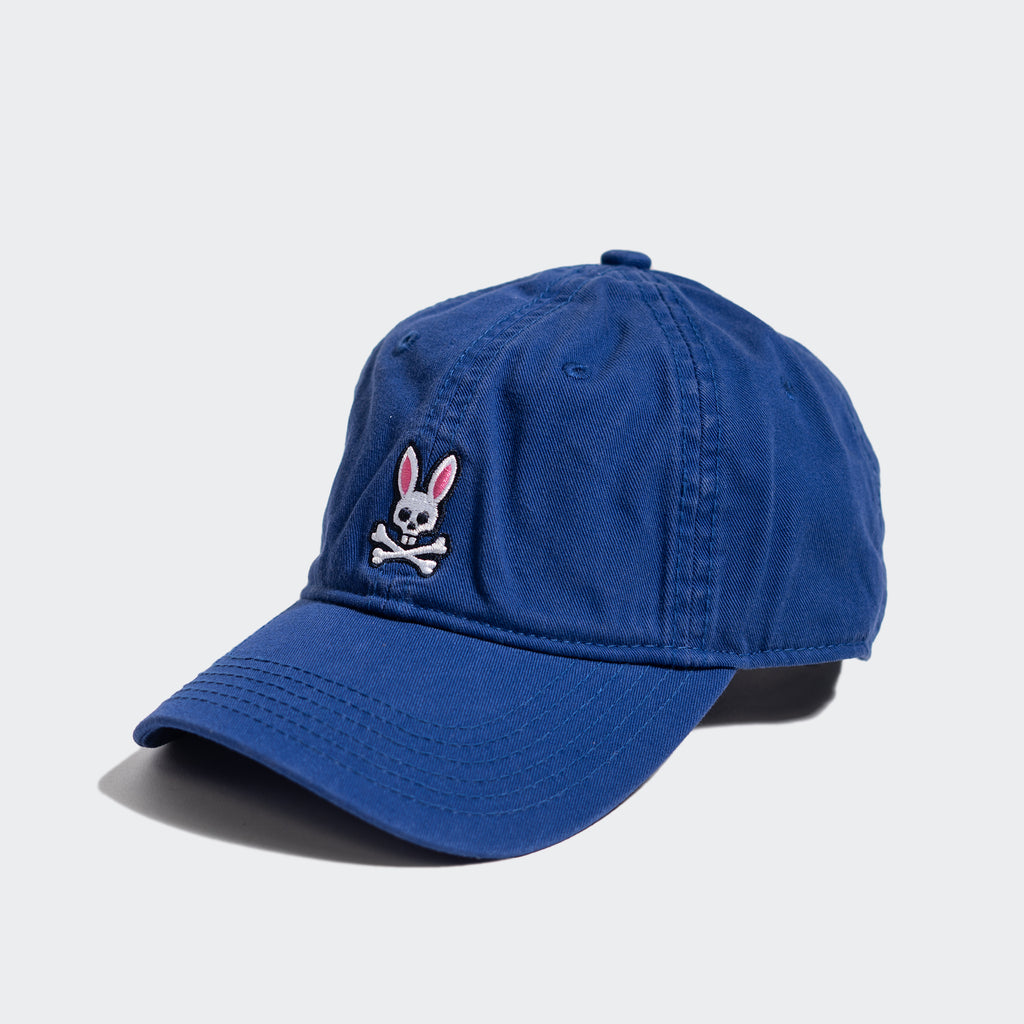 Men's Psycho Bunny Sunbleached Cap Twilight Blue