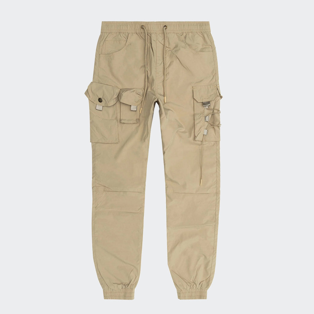 Men's Smoke Rise Mixed Media Utility Pants Khaki