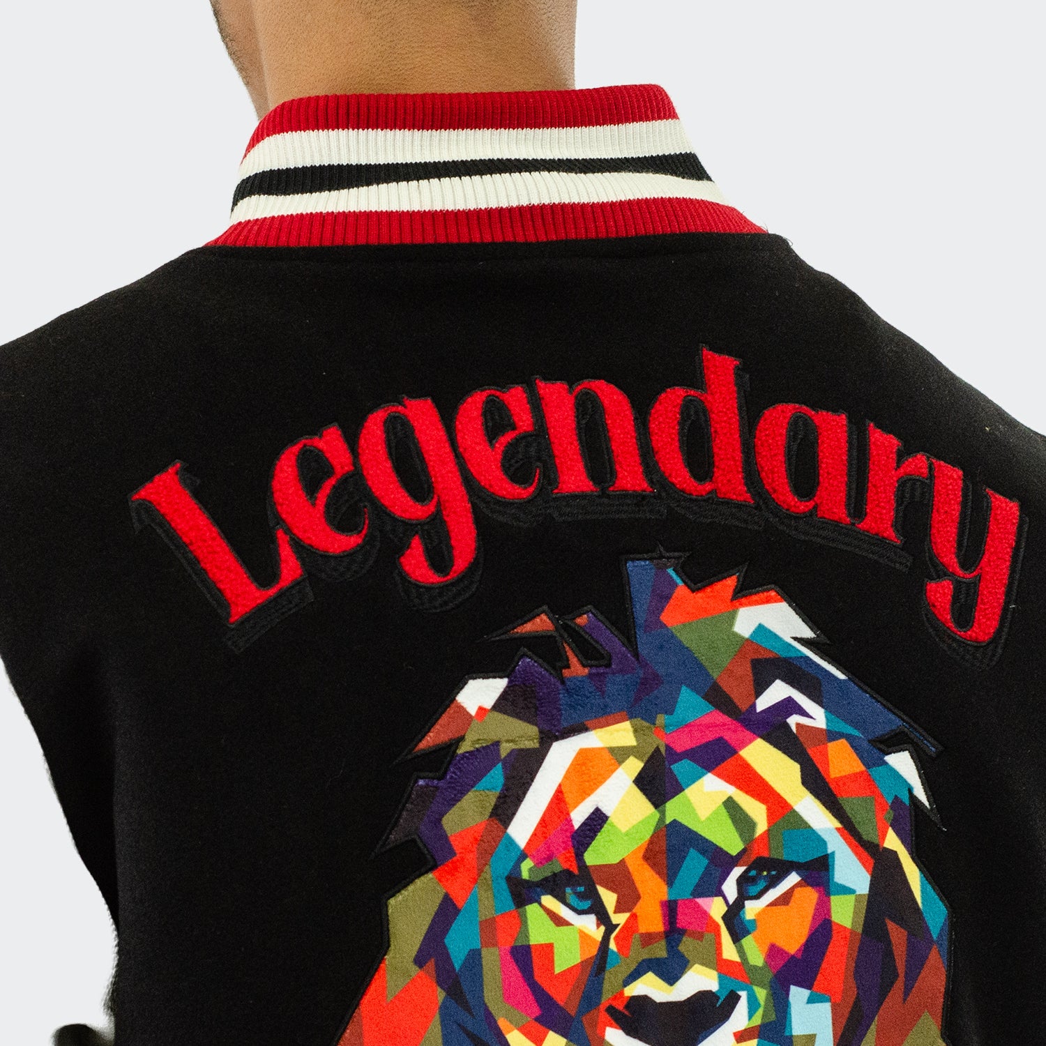TWO MILL TWENTY Legendary Lion Varsity Jacket Chicago City