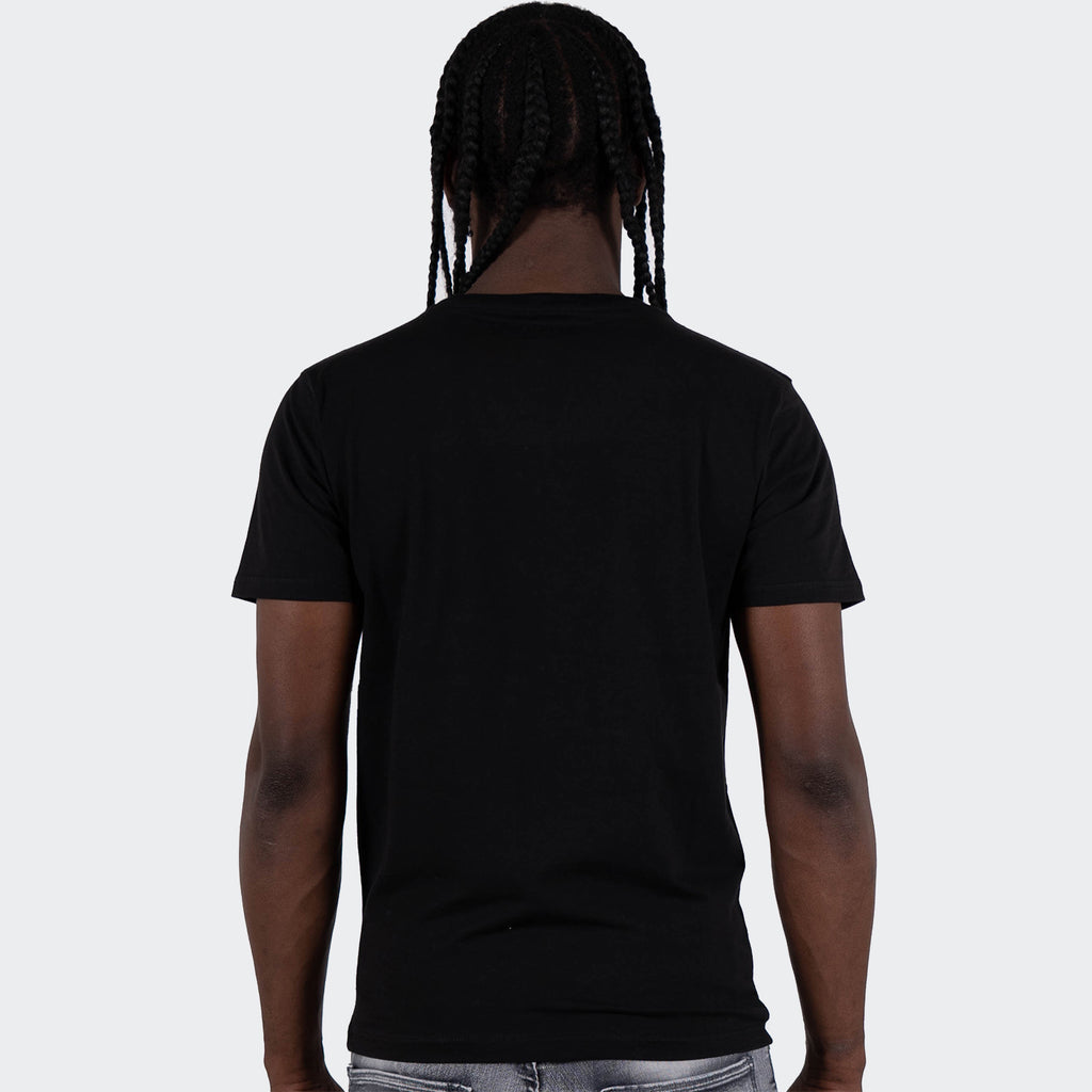 Men's TWO MILL TWENTY "Always Lit" Graphic Embroidered T-Shirt Black