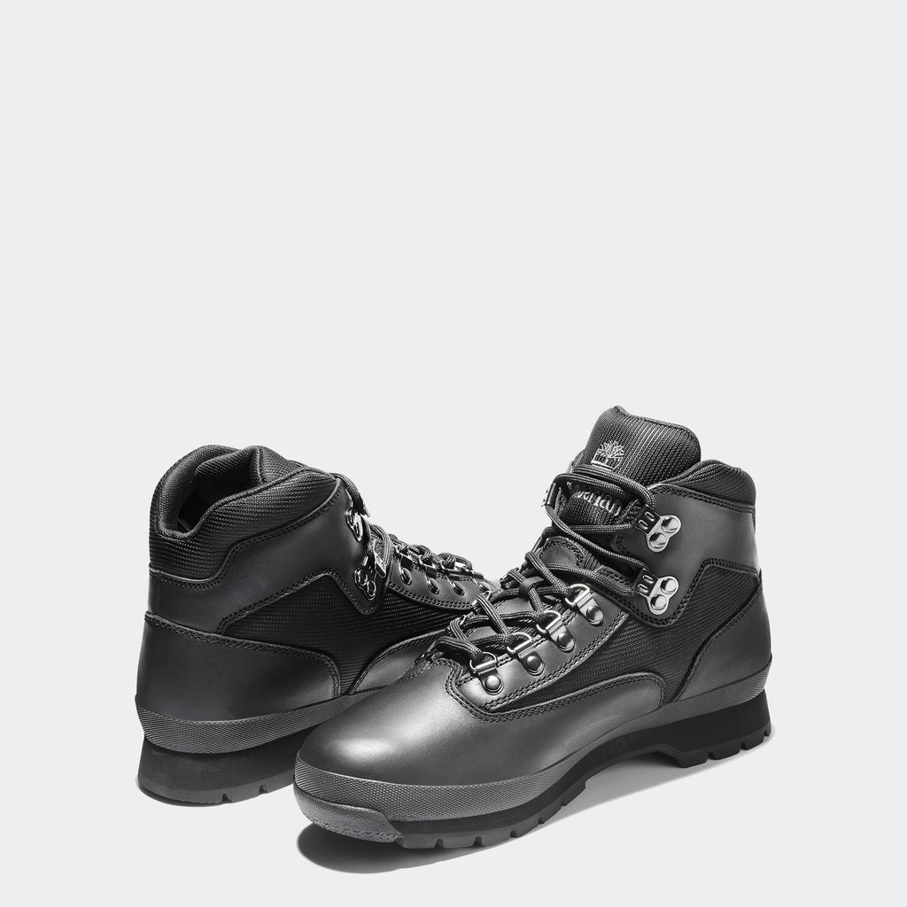 Men's Timberland Euro Hiker Boots Black