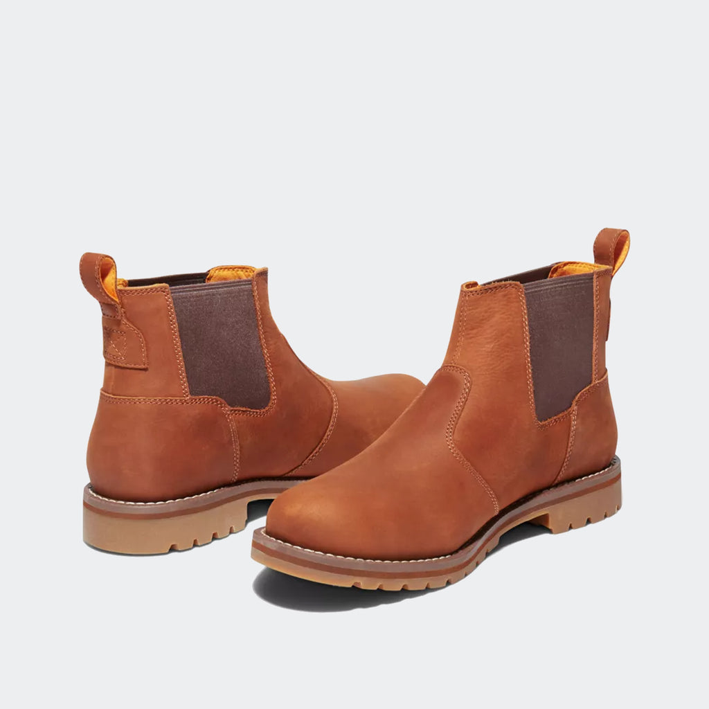 Men's Timberland Redwood Falls Chelsea Boots Rust