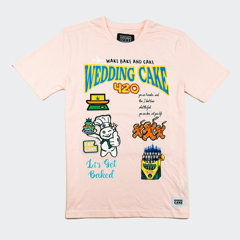 Men's Wedding Cake 420 T-Shirt
