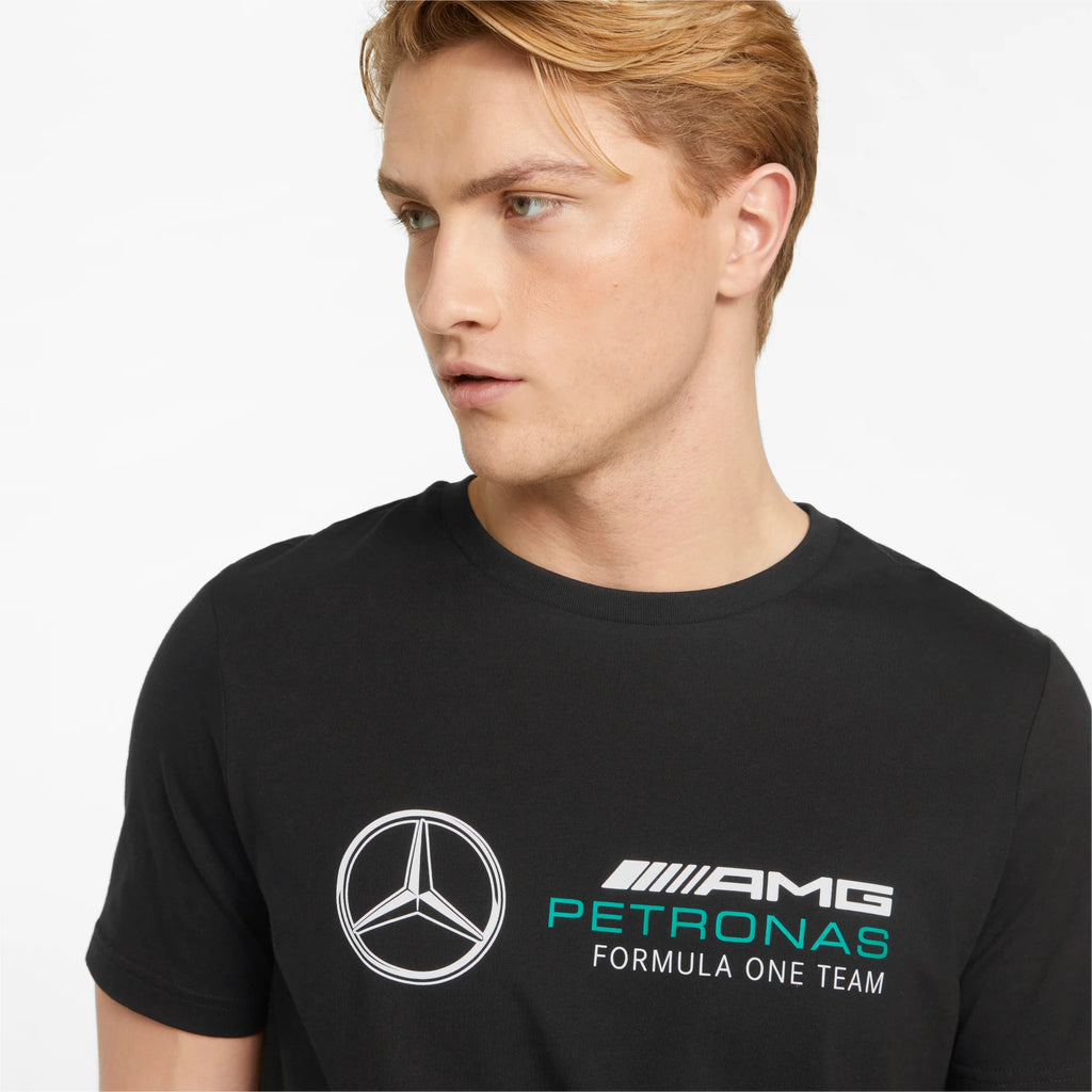 Men's PUMA Mercedes F1 ESS Logo Tee Black