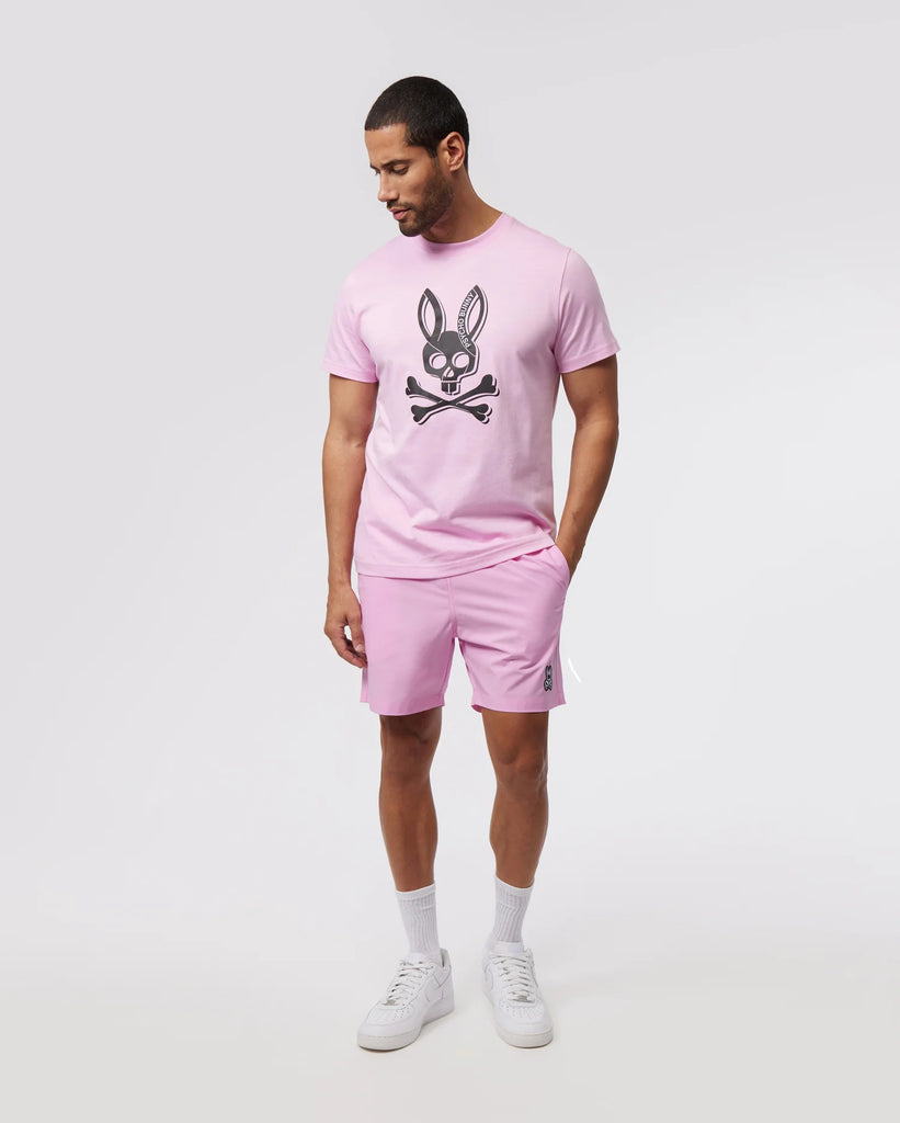 Men's Psycho Bunny Serge Graphic Tee Pure Pink