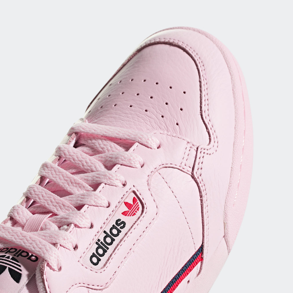 Men's adidas Continental 80 Shoes Clear Pink B41679 | Chicago City Sports | toe area view