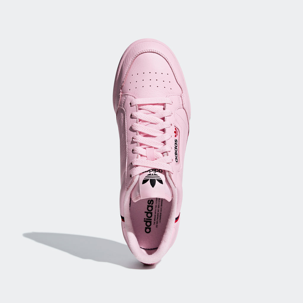 Men's adidas Continental 80 Shoes Clear Pink B41679 | Chicago City Sports | top view