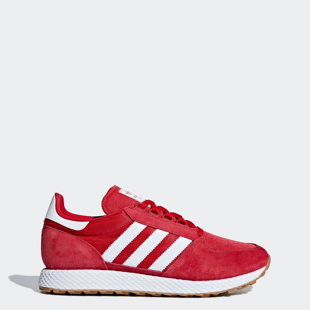 Men's adidas Originals Forest Grove Shoes Scarlet Red