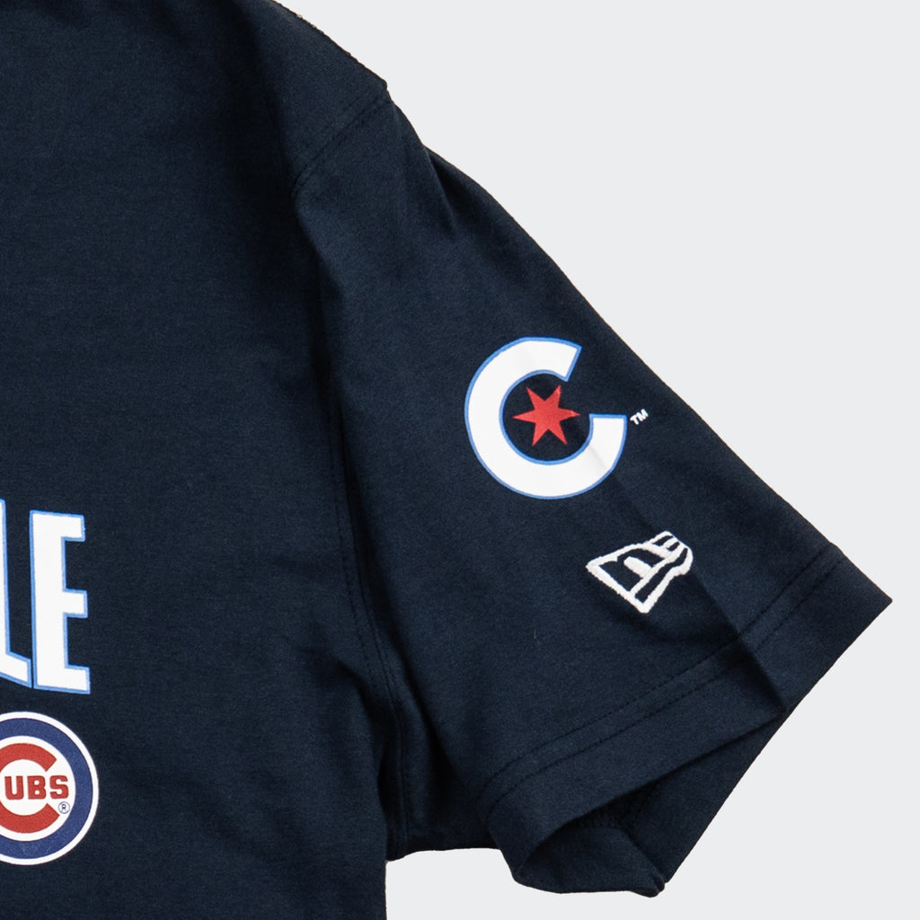 Men's New Era Chicago Cubs City Connect T-Shirt Navy