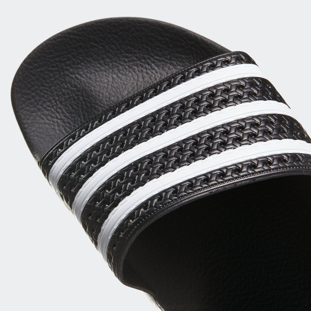 adidas Originals Adilette Slides Black 280647 | Chicago City Sports | bandage strap view