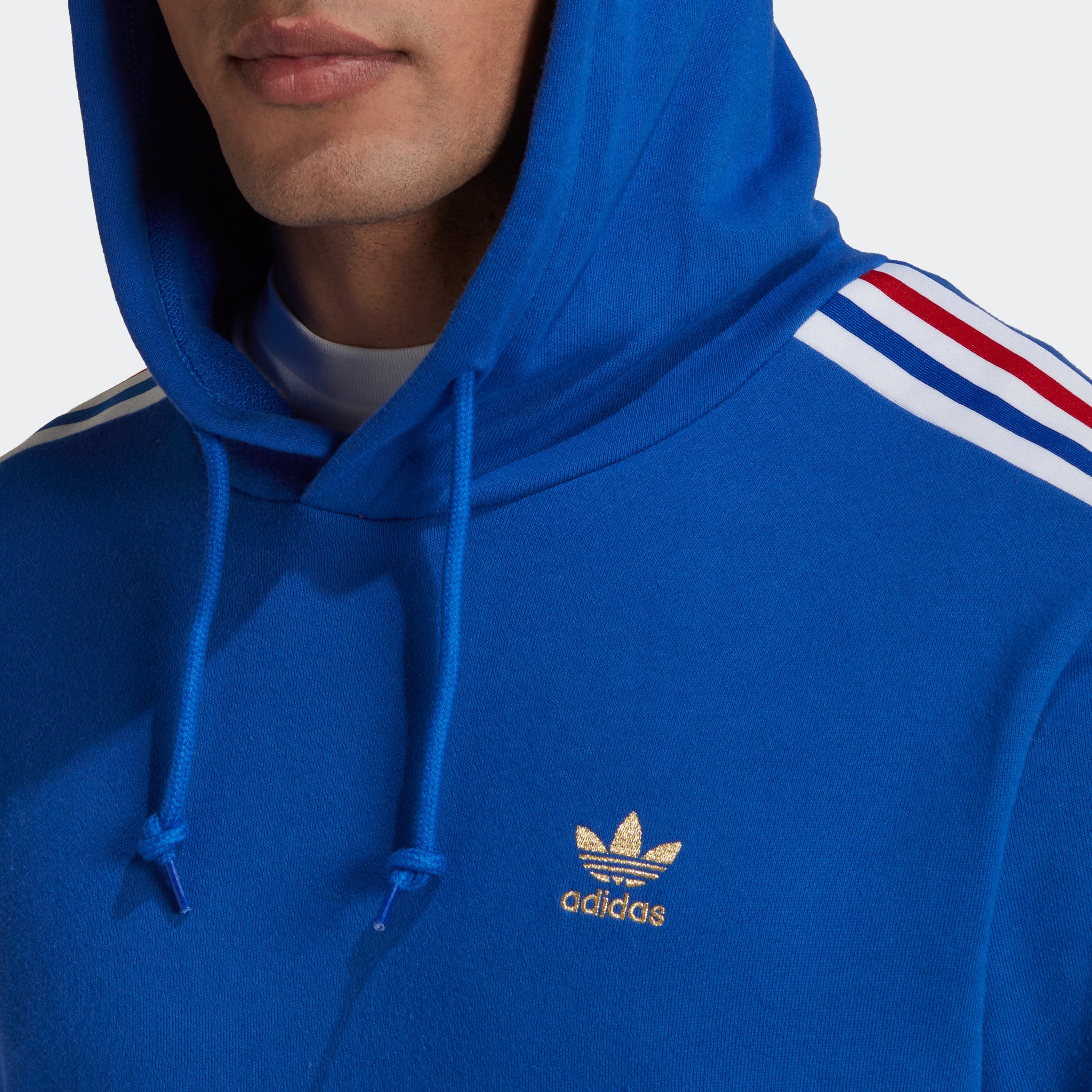 Adidas hoodie royal blue sales